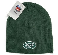 New York Jets Logo Winter Beanie NFL Team Apparel Football Hat Green NWT