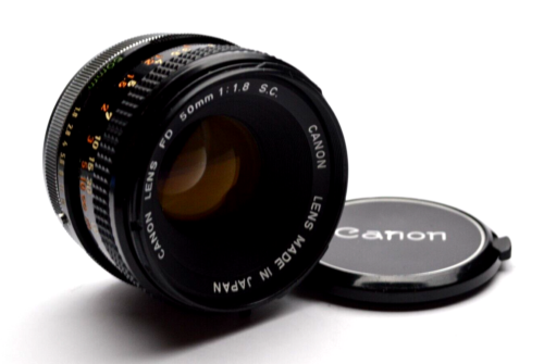 Canon Lens FD 1.8 / 50 mm S.C. SC Standard Lens Kit Normal Lens d130b - Picture 1 of 7