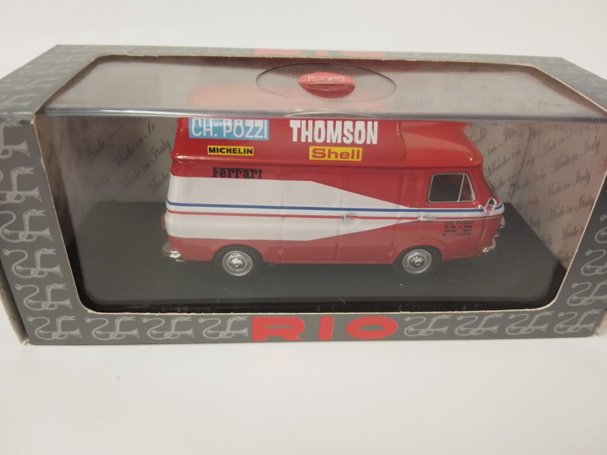 Fiat 238 Van High Roof Assistance Race Ferrari 24h Le Mans