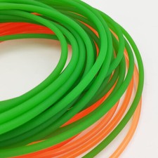 Nastro trasportatore azionamento in poliuretano tondo 1,5-20 mm rosso/verde