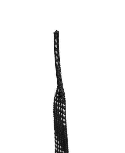 Cordones de patín de hockey encerados de prolace de hockey Elite | encaje de cera negro amarillo blanco - Imagen 4 de 17