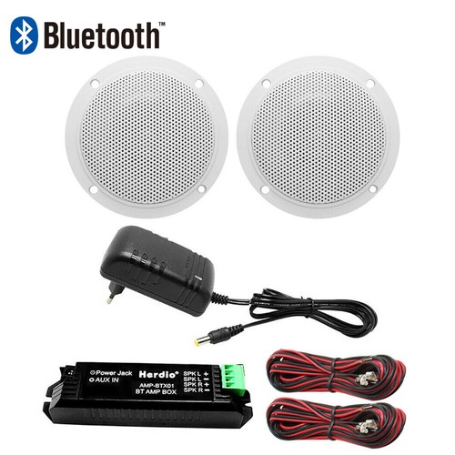 160W 4 Inch Ceiling Bluetooth Speakers 