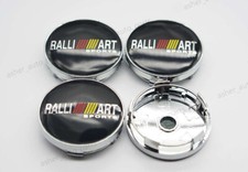 4x Ralli Art Mistubishi Car Wheel Centre Cap Hub Center Caps 60mm 6.0cm UK