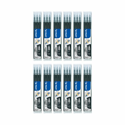 Pilot Frixion Ball Ersatzminen 0.5 schwarz - 36er-Set