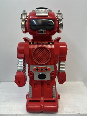 Magic Mike II Robot Red Vintage 1984 New Bright For Parts