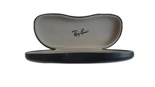 RAY-BAN Black Clamshell Glasses Eyeglasses Sunglasses Case Empty Holder