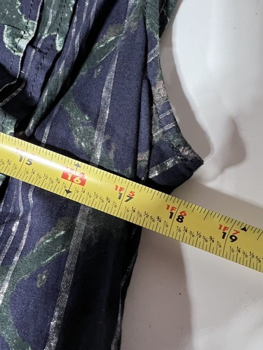 Top Pilcro da donna nuovo con etichette M senza maniche abbottonato nero floreale metallizzato impreziosito - Foto 6 di 7