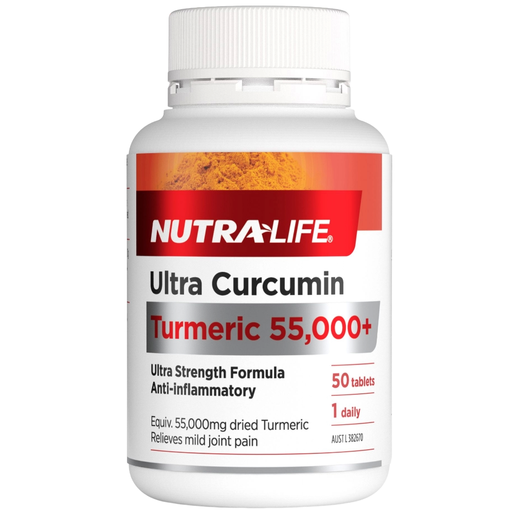 NutraLife Ultra Curcumin Turmeric 55000+ 50 Tablets Nutralife Anti