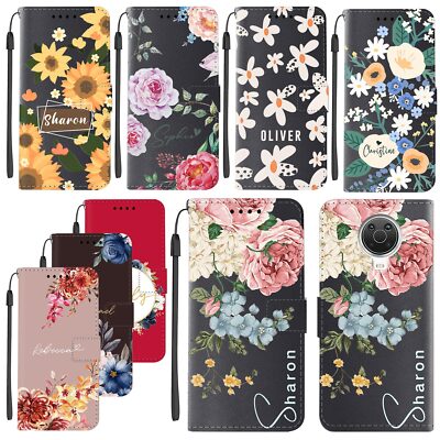 Wallet Leather Case For Nokia C100 G22 C110 G300 Flip Personalised Phone Cover