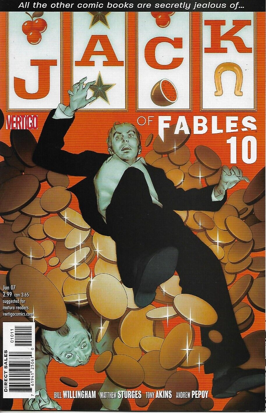 JACK OF FABLES #10 - Back Issue (S)