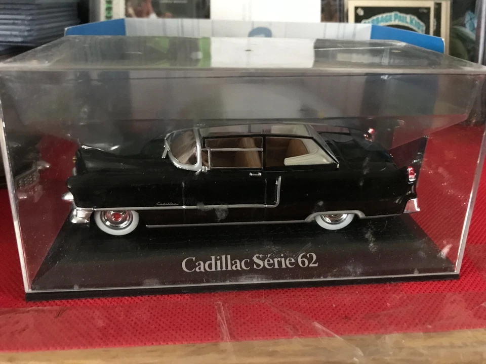 NOREV ATLAS 1/43 DIECAST CADILLAC SERIE 62 EN NEGRO ROYAL B802 Foto 2 de 4