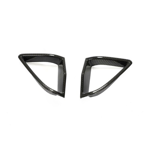 Fendinebbia copri paraurti anteriore carbonio secco splitter alette canard per BMW G14 G15 G16 - Foto 11 di 12