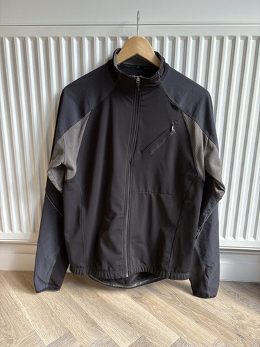 Endura Cycling Size M Medium Full Zip Jacket Black Mens Thermal