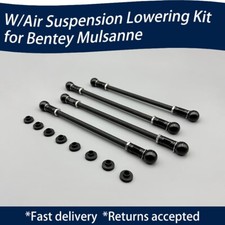 💥for 2010-21 Bentley Mulsanne Adjustable Air Ride Suspension Lowering Links Kit