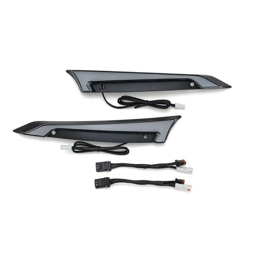 Luces de señal de giro LED de ventilación de parabrisas para Harley FLTRX Road Glide 2015-2022 - Imagen 2 de 14