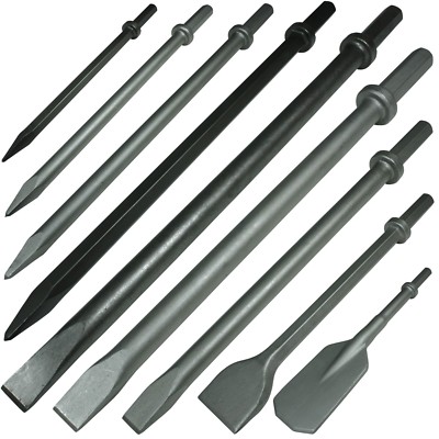 P007 Pneumatik Druckluft Meißel: Sechskant 22 x 82 mm Aufnahme, Made in Germany!