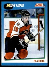 1991-92 Score Canadian Steve Kasper #574 Philadelphia Flyers