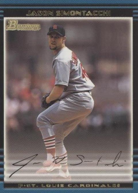 2002 Bowman Draft Picks & Prospects - Jason Simontacchi #BDP117 - 1 of 1