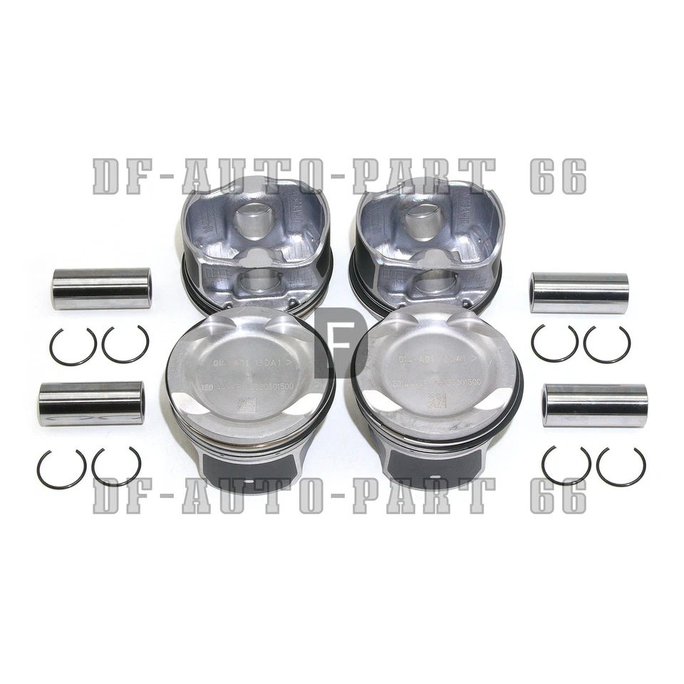 4x OEM Pistons Rings Set STD For Mercedes-Benz Mercedes A200 72.20mm M282.914 — 第 2/4 张图片