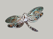 Dragonfly décor metal art wall decor | Made in USA