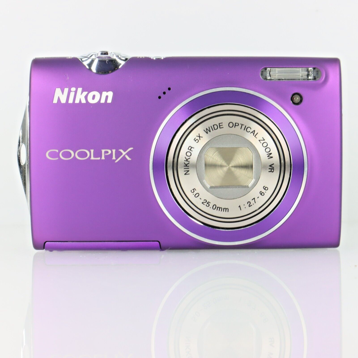 Mint] Nikon Digital Camera CoolPix S5100 Purple 12.2 MP 5.0x