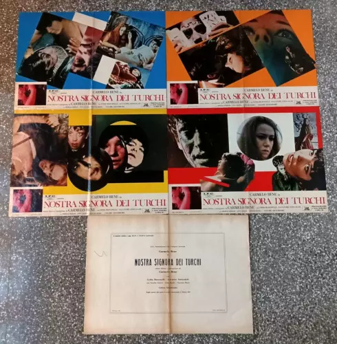 Lotto di N.4 Fotobuste - NOSTRA SIGNORA DEI TURCHI - Lobbycard Foto di scena