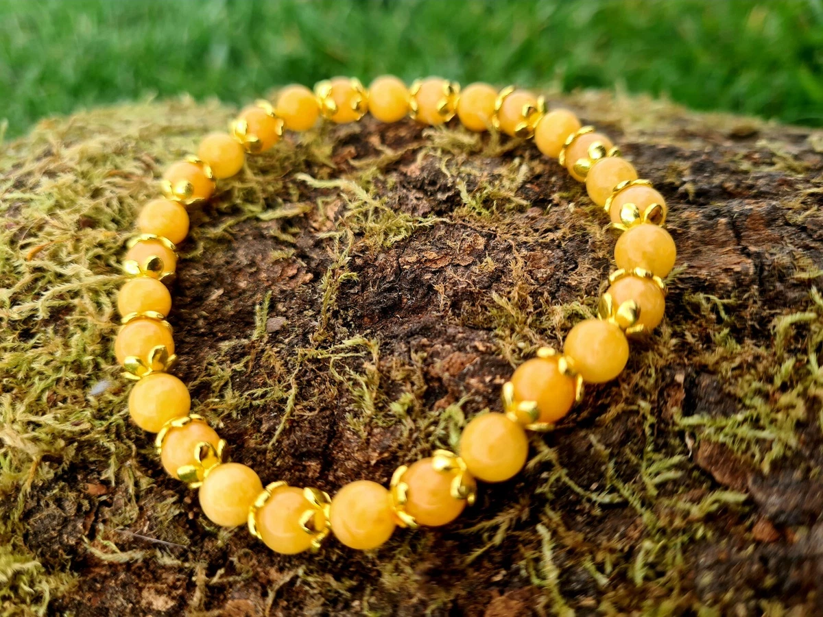 Orange calcite best sale bracelet
