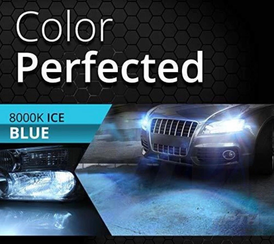 D1S D1R 8000K HID BULBS Pair Replacement Headlight Xenon Blue 8K  2x Bulb - Image 2 of 3