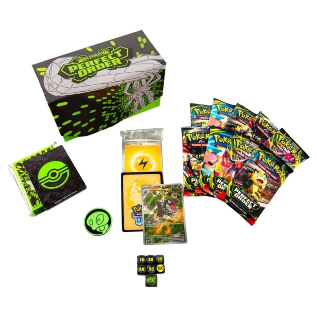 ポケモンカード 英語版 未開封ボックスPERFECT ORDER Pokemon TCG: Mega Evolution Perfect Order Elite Trainer Box | eBay