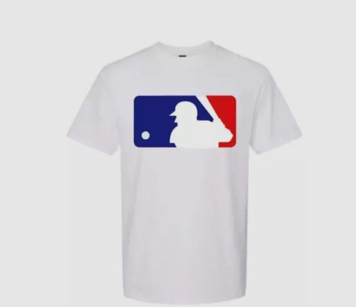 MLB BASEBALL LOGO Premium Vinyl Printed T-SHIRTS - Picture 1 of 4