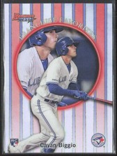 2019 Bowman's Best #99FF-CB Cavan Biggio 1999 Franchise Favorites Blue Jays (B2)