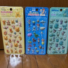 Pukupuku Seal Disney Toy Story Monsters Inc. Winnie the Pooh Set