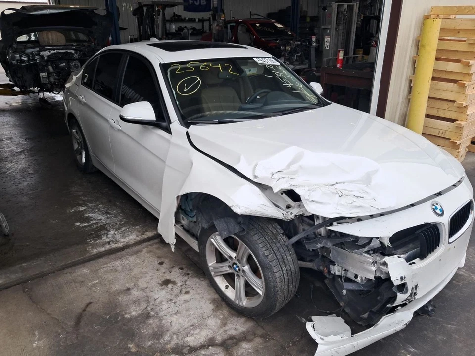 2015 BMW 328I Left Rear Door Panel Trim Tan Used OEM 417874 98000 Miles - Image 4 of 4