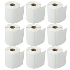 9 Rolls 500 Labels 4X3 Direct Thermal for Zebra LP 2442 LP 2844 Eltron ZP450