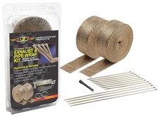 Dei 010095 Exhaustheader Wrap Lava Rock 50 Ft. Long 2 In. Wide Bronze Color Kit