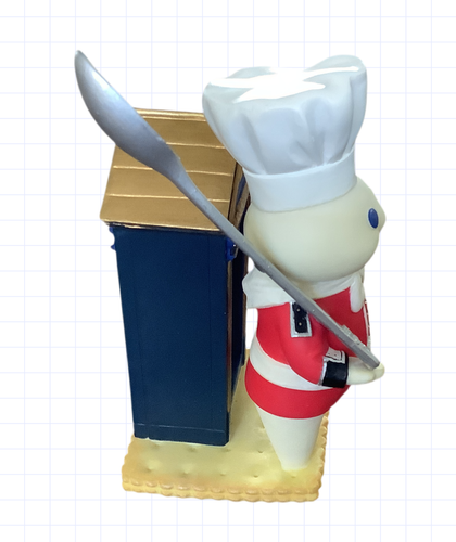 Figura Internacional Danbury Mint Pillsbury Doughboy Inglaterra Gran Bretaña Beefeater - Imagen 7 de 9