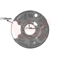VAN Wezel Spritzblech Bremsscheibe Hinten Links Passend FüR Mercedes C-Klasse