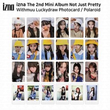 izna The 2nd Mini Album Not Just Pretty Withmuu Luckydraw Photocard Polaroid