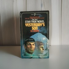 Star Trek Yesterday's Son Vintage Book A C Crispin Small Paperback 1988