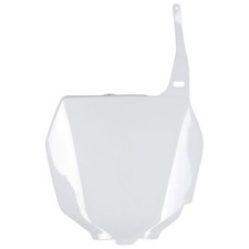UFO Front Number Plate White For Suzuki RM250 2001-2008