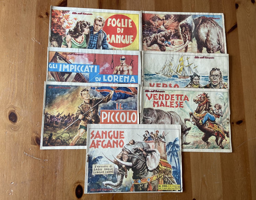 LBI DELL'INTREPIDO LOT OF 7 PIECES (SEE DESCRIPTION NO.)