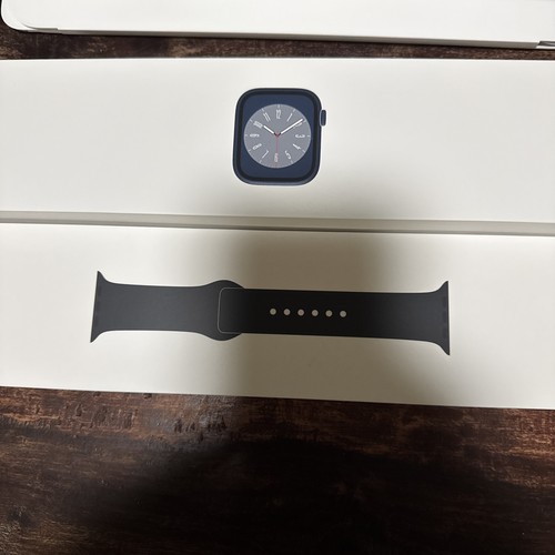 *BOITE VIDE UNIQUEMENT* Apple Watch Series 8 45MM Minuit - Photo 8 sur 19