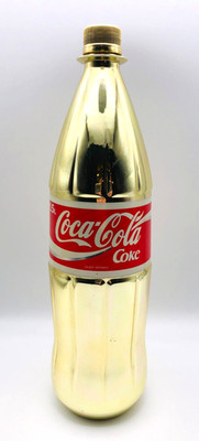 Coca Cola | Coke Goldene Flasche 1992 | 1,5L | Kunststoff | Sammler | Selten