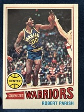 1977 Topps Set-Break Robert Parish RC Golden State Warriors Rookie Card # 111