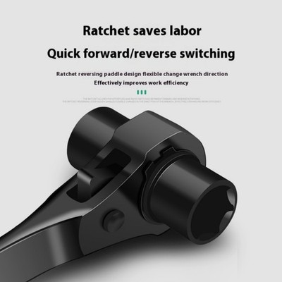 Multifunctional Ratchet Wrench Set For Drilling And Bolt Fixing Steel