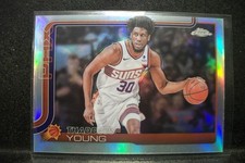 THADDEUS YOUNG 2025-26 Topps Chrome Refractor #135 Suns