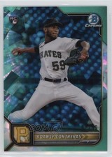 2022 Bowman Chrome Sapphire Edition Aqua /99 Roansy Contreras #99 0tk7
