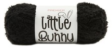 Premier Little Bunny Yarn-Black - 3 Pack
