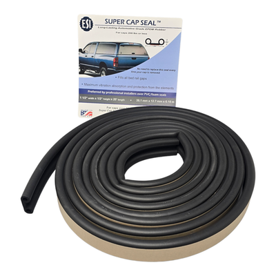 #ad Super Cap Seal™ 20ft EPDM Rubber for Truck Cap Camper Shell up to 200 lbs. $28.95
