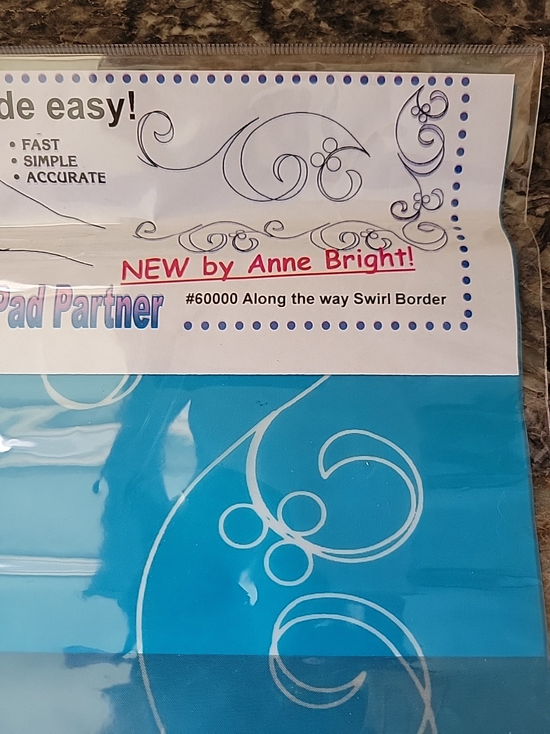 2 Full Line Stencil 30546 Diamond Ridge Border 60000 Along The Way Swirl Border 